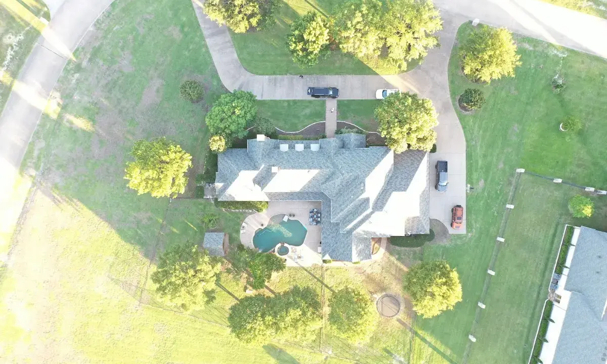 New shingle roof installation on a home in Gantt
